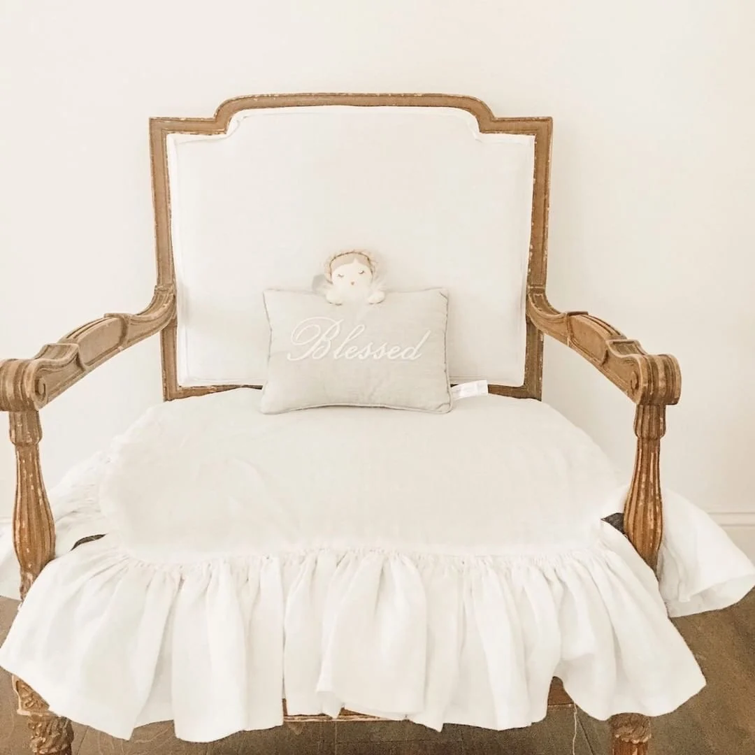 Silver Angel 'Blessed' Accent Pillow - Image 2