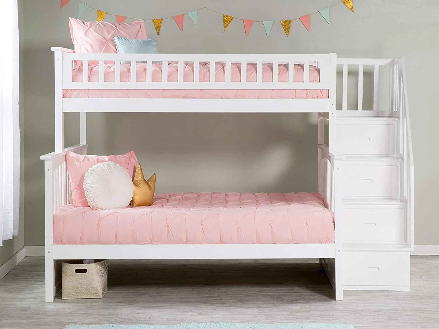 Atlantic Furniture Columbia Staircase Bunk Bed - Image 5