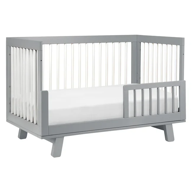 Hudson 3 in 1 Convertible Crib + Toddler Rail - Image 109
