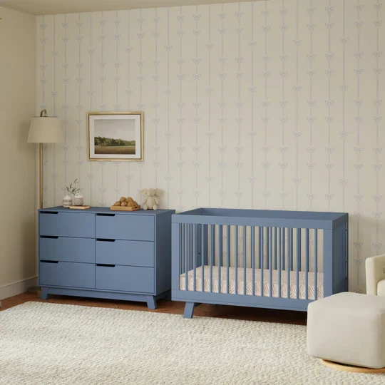 Hudson 3 in 1 Convertible Crib + Toddler Rail - Image 67