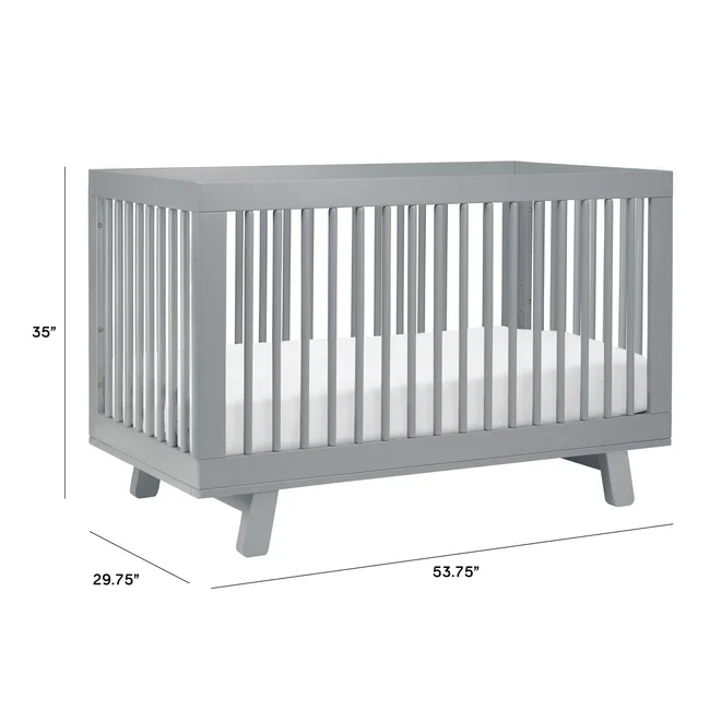Hudson 3 in 1 Convertible Crib + Toddler Rail - Image 94