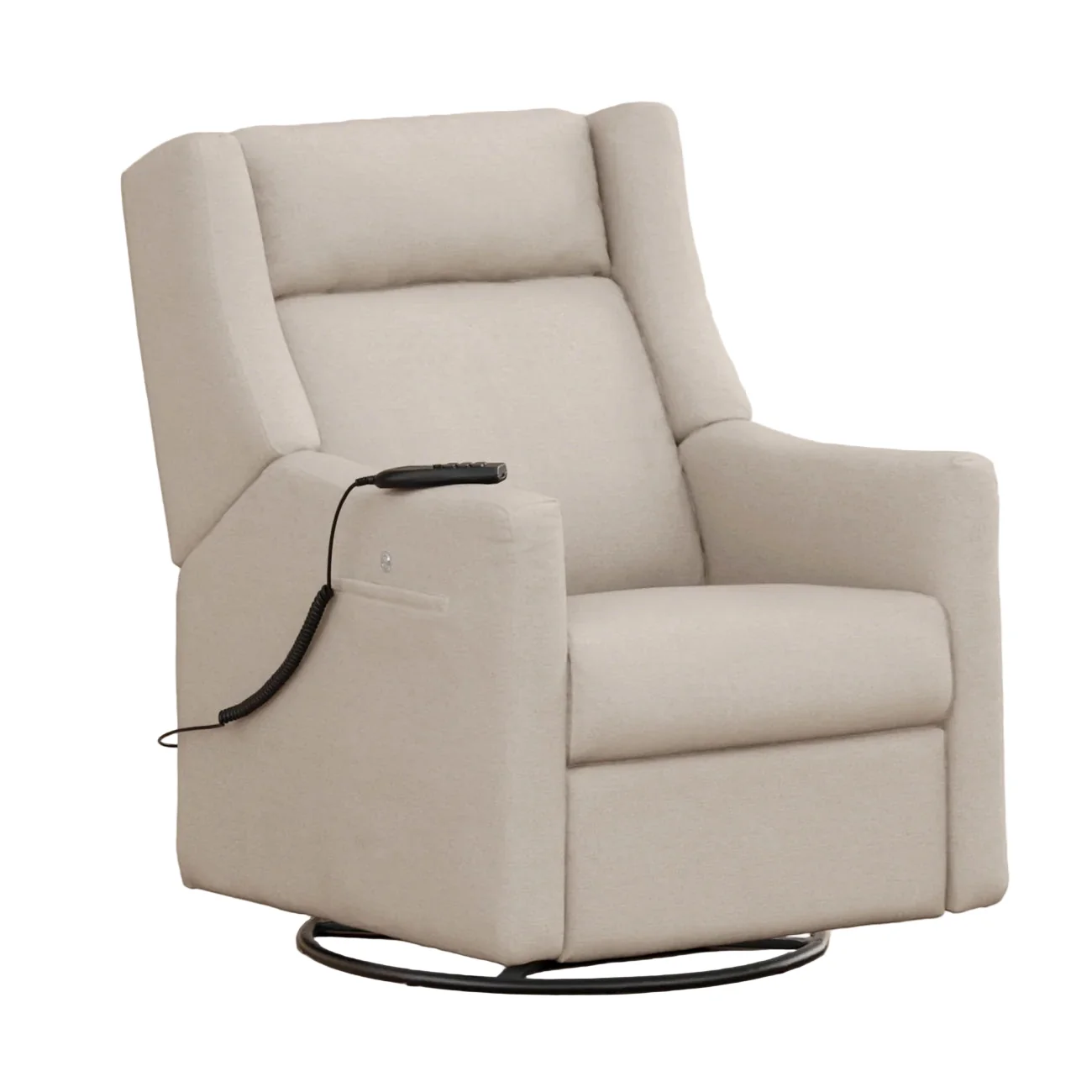 Babyletto Kiwi Deluxe Power Glider Recliner w/ Heat & Massage - Image 29