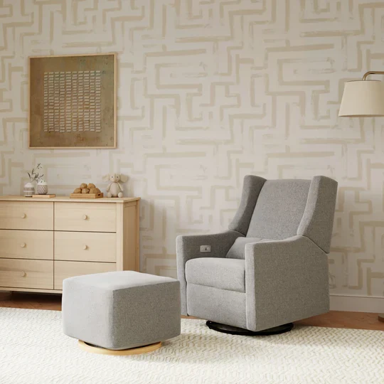 Babyletto Kiwi Glider Recliner in Performance Fabric - Image 24