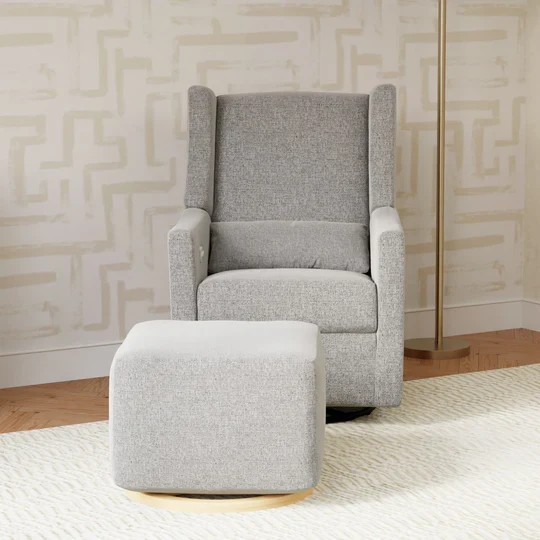 Babyletto Kiwi Glider Recliner in Performance Fabric - Image 26