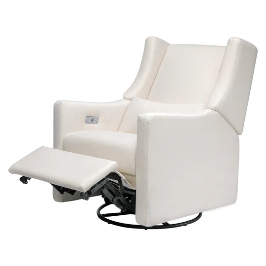 Babyletto Kiwi Glider Recliner in Performance Fabric - Image 4