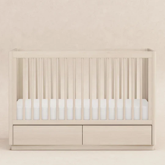 Bento 3 in 1 Convertible Storage Crib with Toddler Bed Conversion Kit - Image 13
