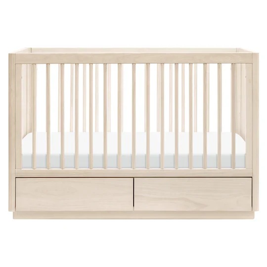 Bento 3 in 1 Convertible Storage Crib with Toddler Bed Conversion Kit - Image 14
