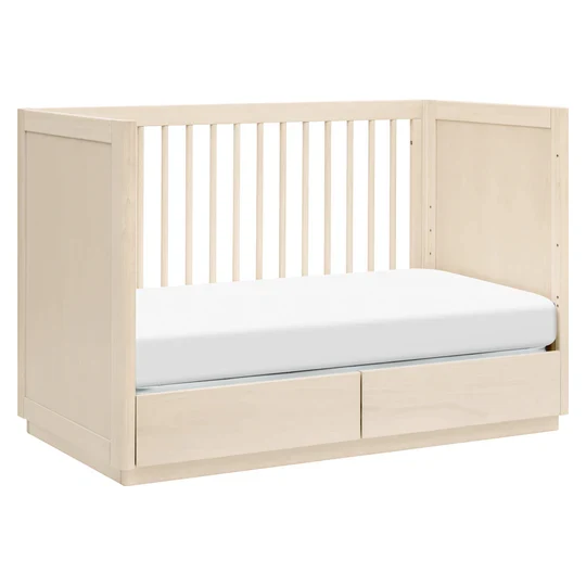 Bento 3 in 1 Convertible Storage Crib with Toddler Bed Conversion Kit - Image 17