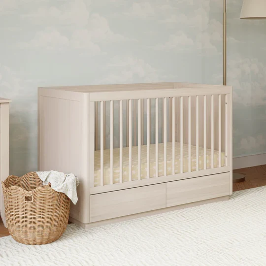 Bento 3 in 1 Convertible Storage Crib with Toddler Bed Conversion Kit - Image 20