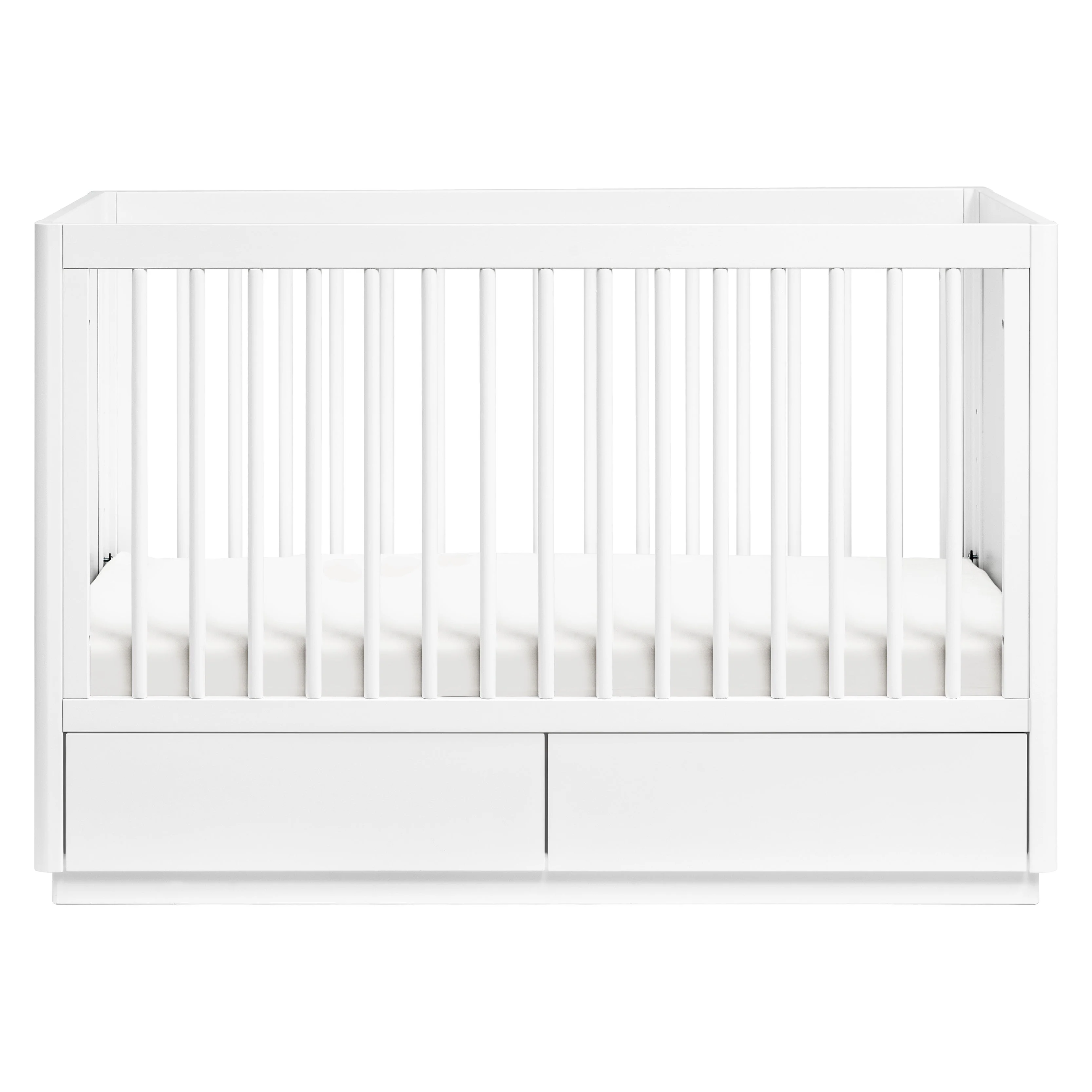 Bento 3 in 1 Convertible Storage Crib with Toddler Bed Conversion Kit - Image 7