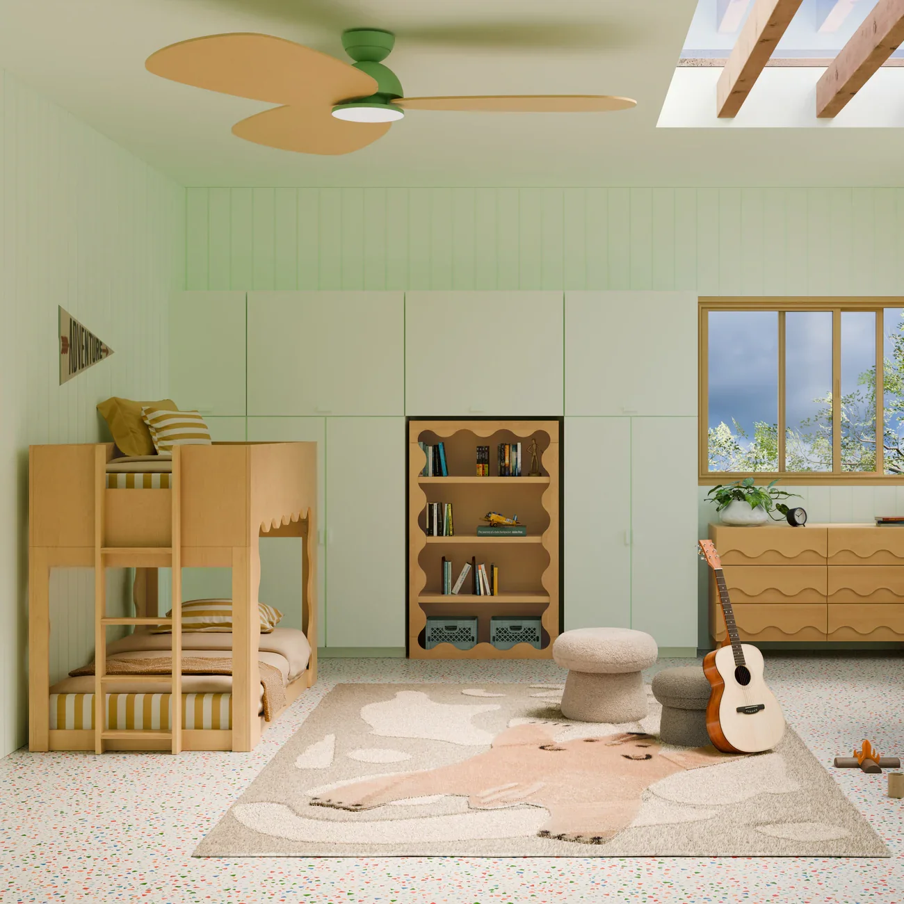 Blkids Lido Wave Convertible Bunk Bed - Image 7