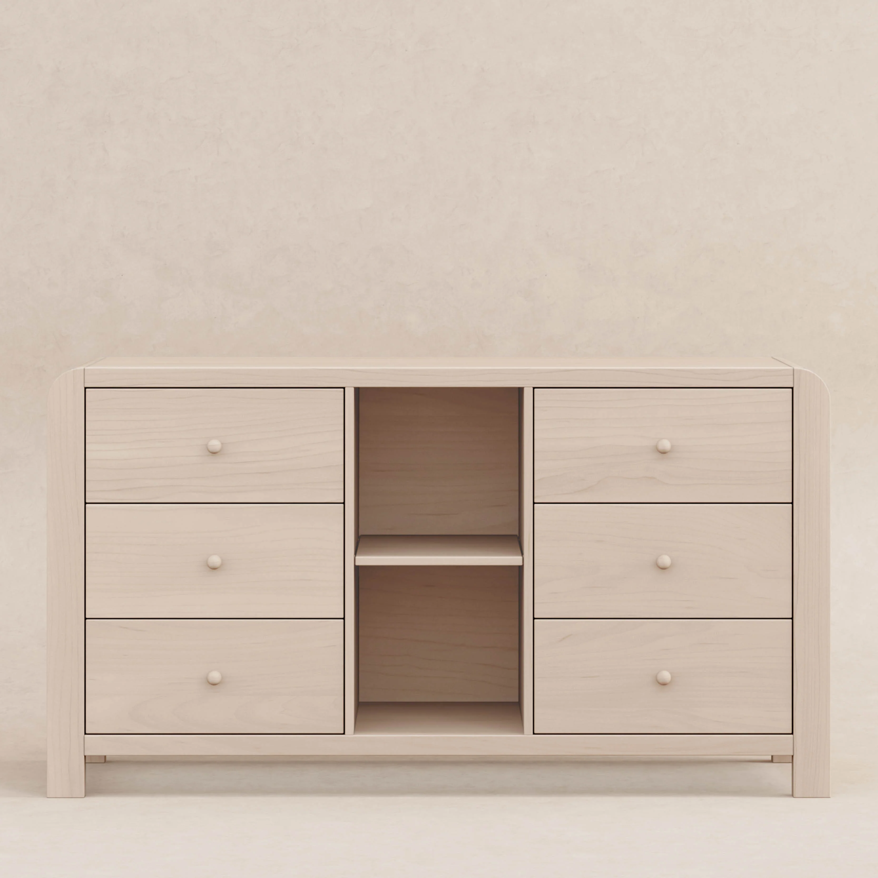 Blkids TipToe 6 Drawer Assembled Dresser with Cubbies - Image 14