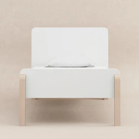 Blkids TipToe Twin Bed in White and Washed Natural - Image 7