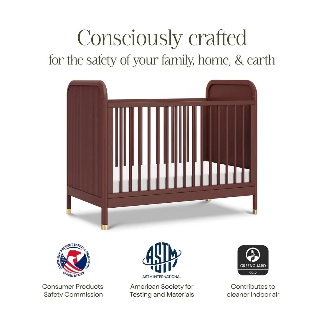 Brimsley Tambour 3 in 1 Convertible Crib - Image 31