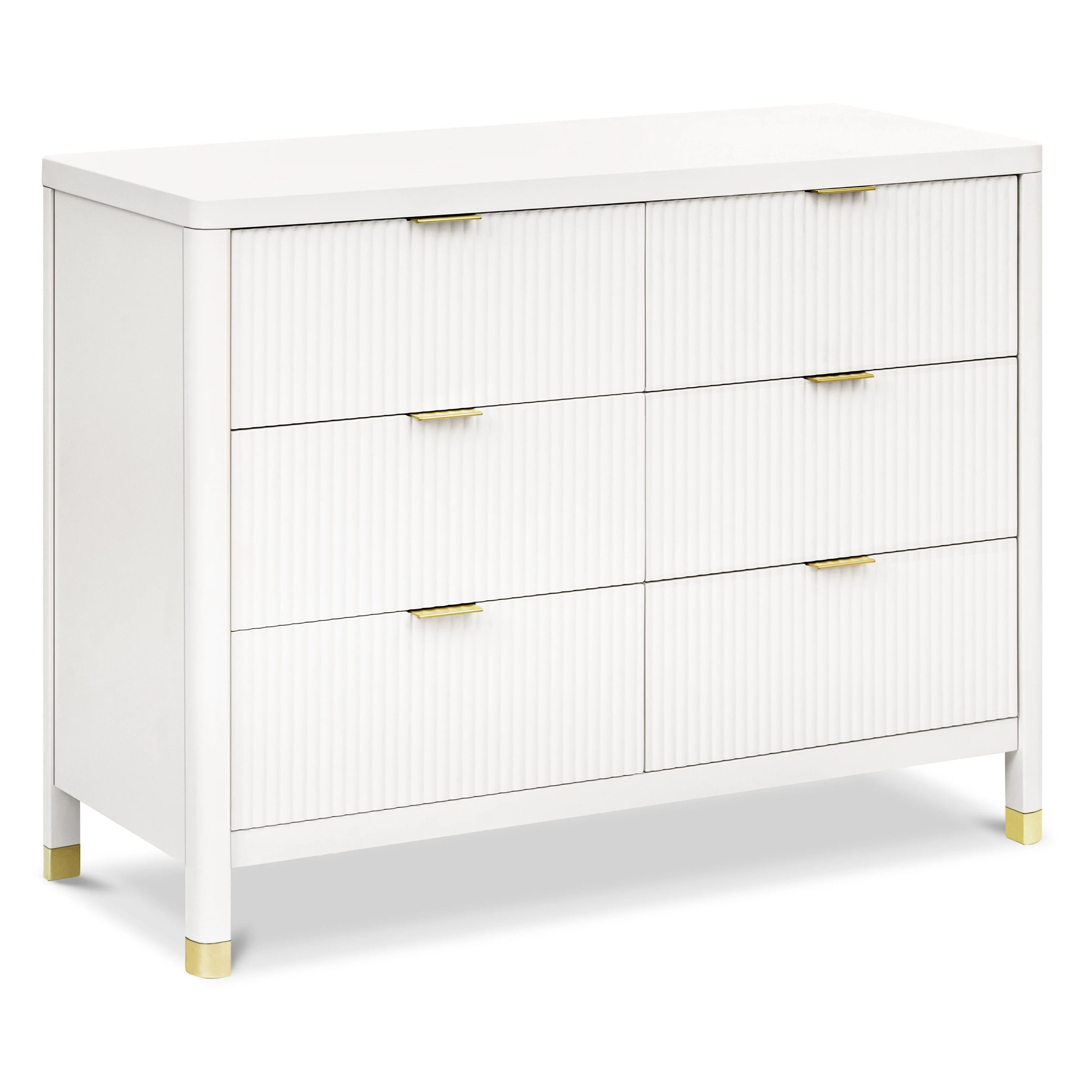 Brimsley Tambour 6 Drawer Assembled Dresser