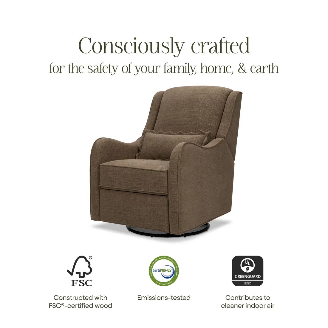 Devon Recliner and Swivel Glider - Image 34