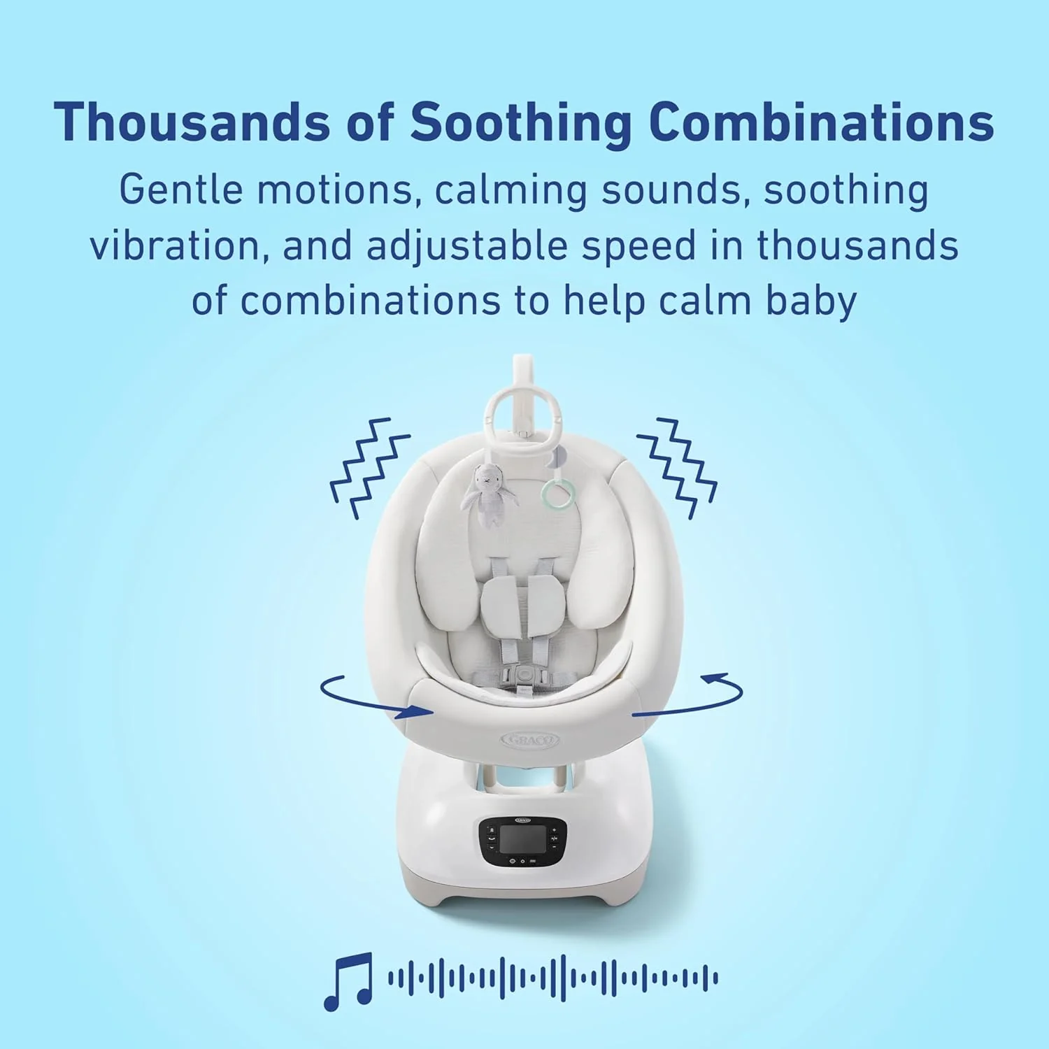 Graco SmartSense Baby Swing with Cry Detection Technology - Image 3