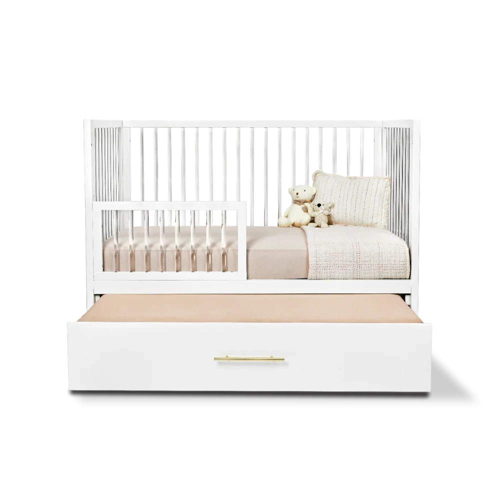 Hushcrib Classic 4 in 1 Crib with Trundle - Image 24