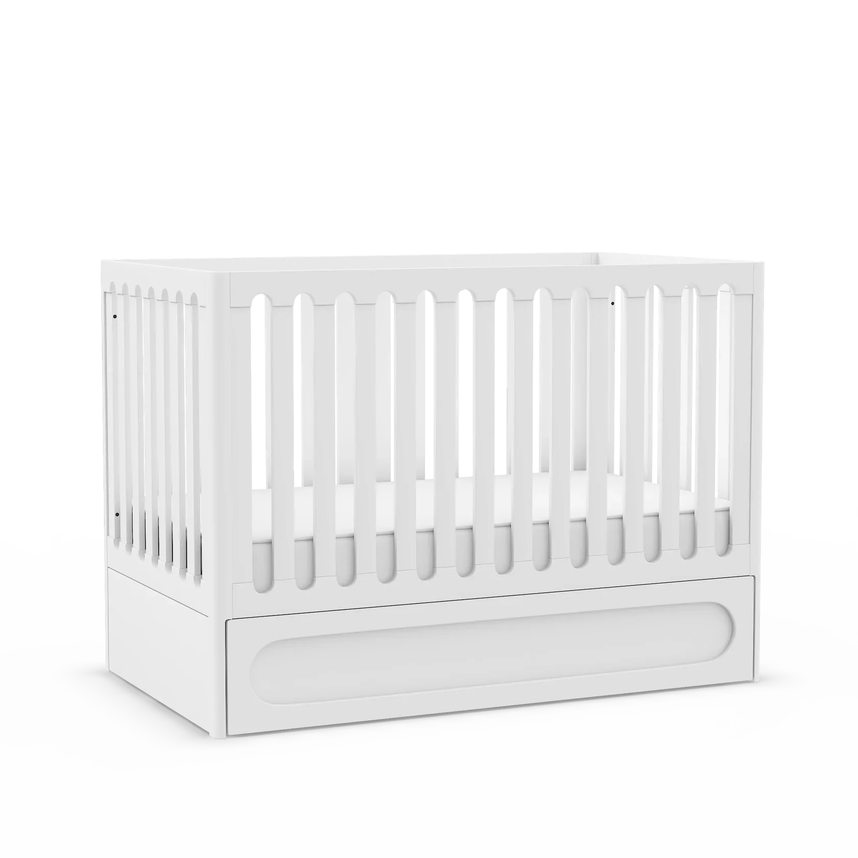 Hushcrib Lulla & Lulli Crib with Trundle