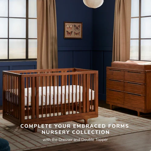 Maxi Cosi Embraced Forms Island Crib - Chestnut Stain - Image 6