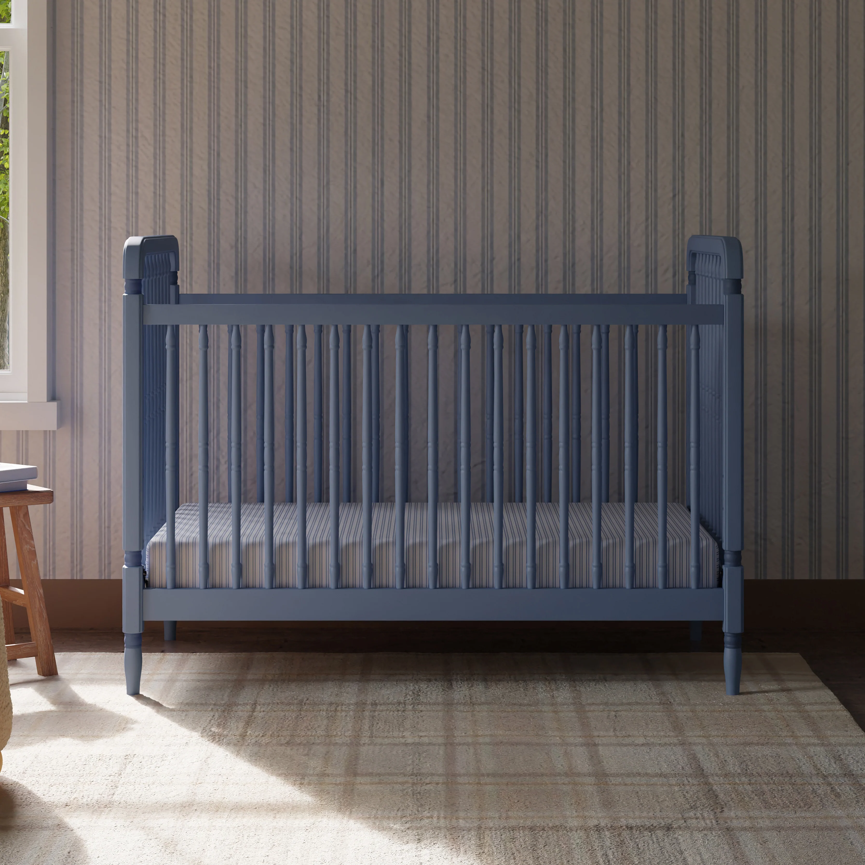 Liberty 3 in 1 Convertible Spindle Crib w/Toddler Bed - Image 57