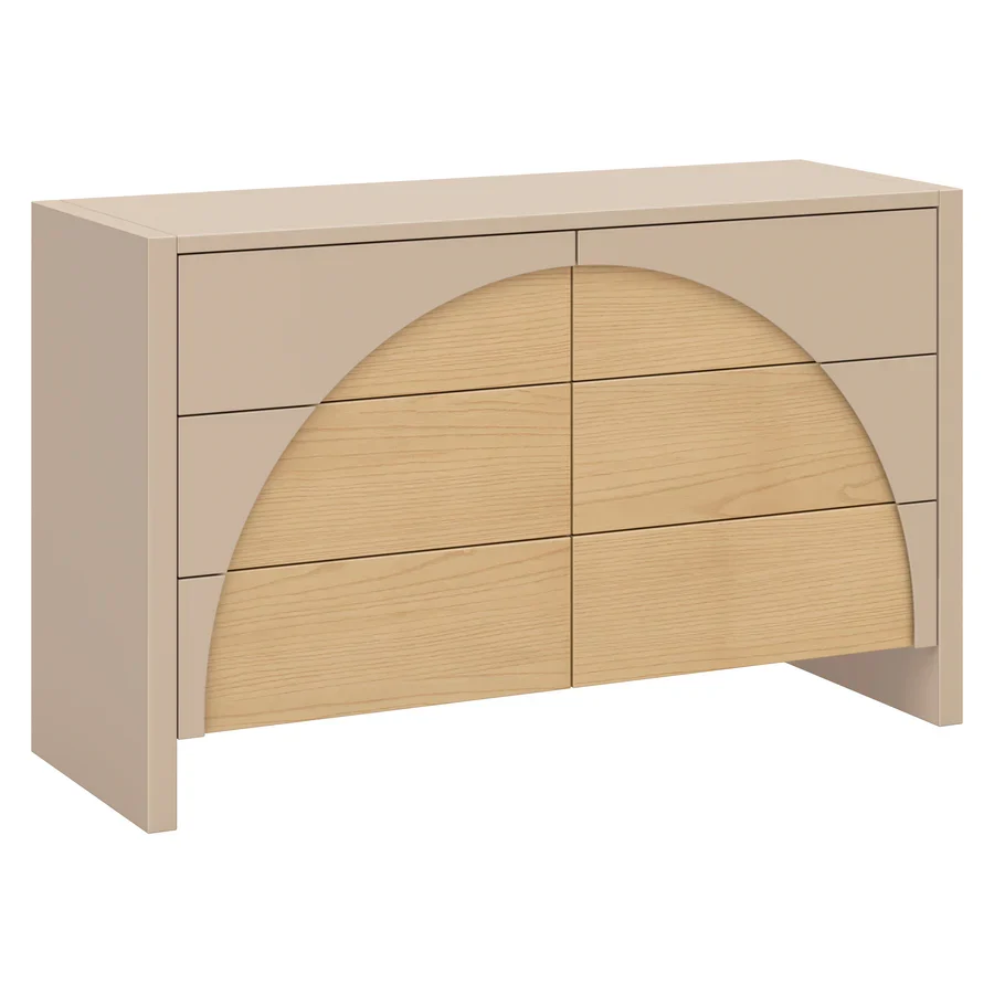 Moab 6 Drawer Assembled Dresser - Image 8