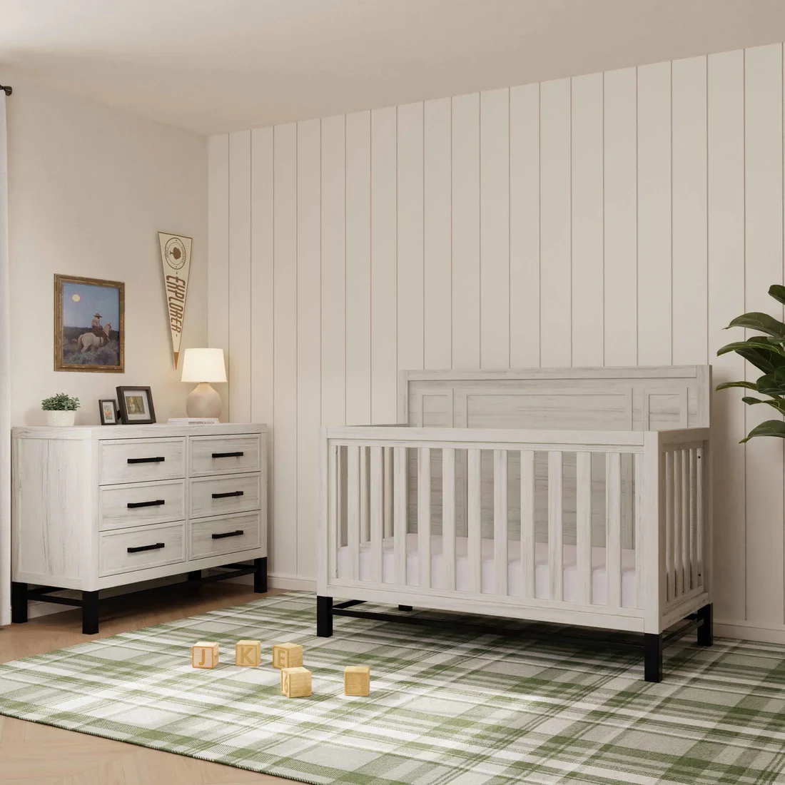 Monogram Newbern 4 in 1 Convertible Crib - Image 25