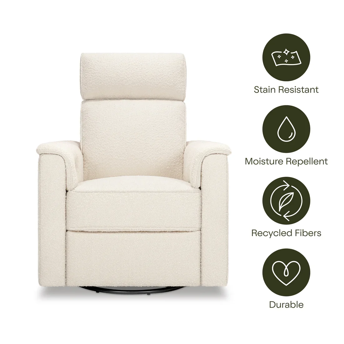 Monogram Willa Plus Power Glider Recliner w/ Power Headrest - Image 19