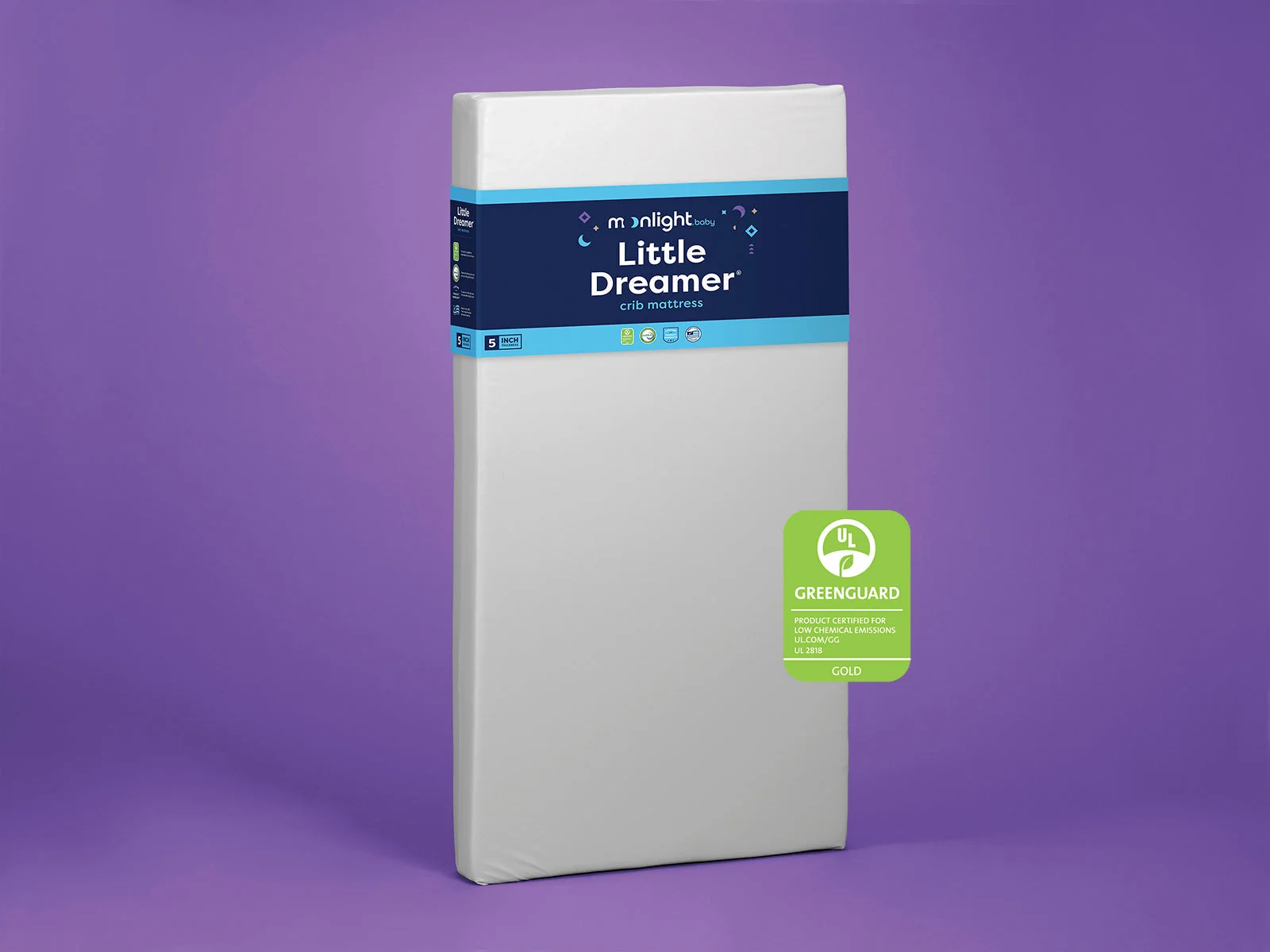 Moonlight Slumber Little Dreamer Crib Mattress - Image 14
