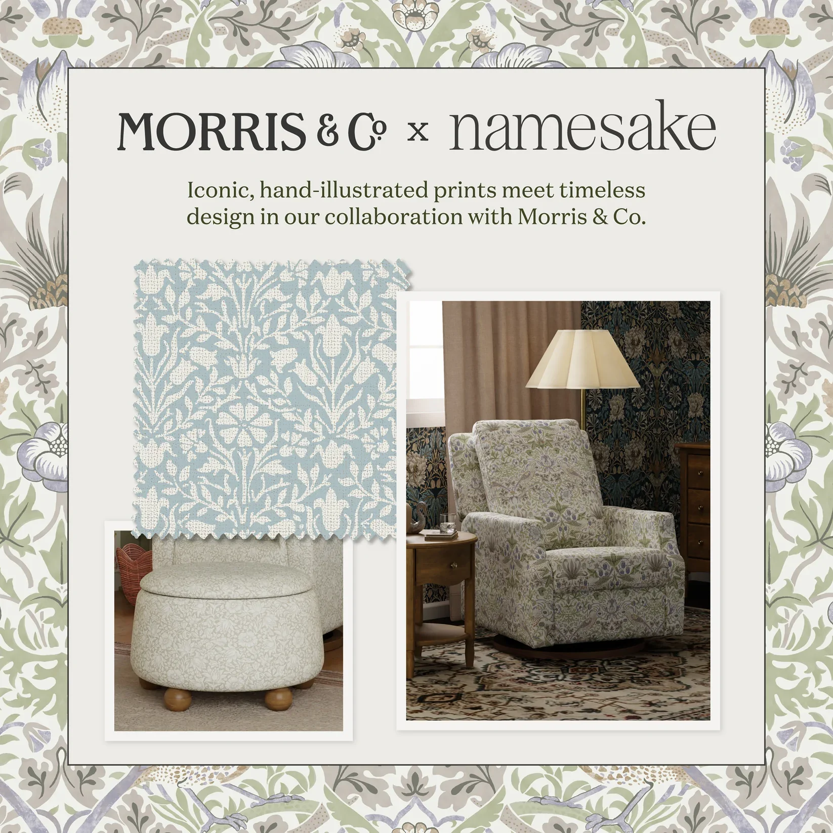 Morris & Co. x Namesake Crawford Swivel Glider - Image 15