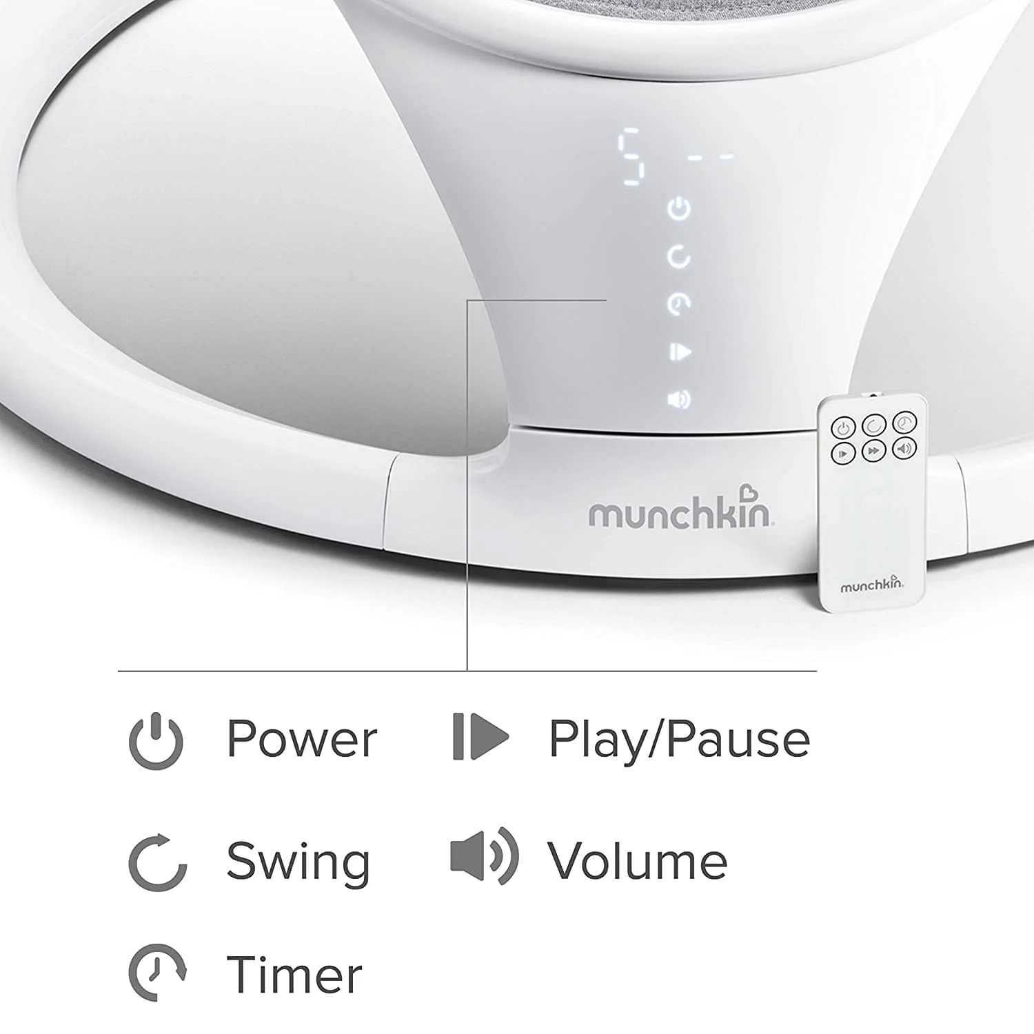 Munchkin Infant Swing Bluetooth Enabled - Image 6