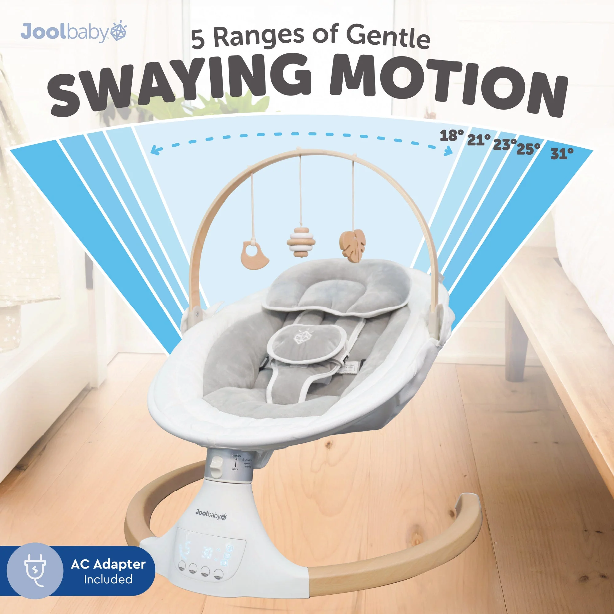 Jool Nova Nature Baby Swing - Image 3