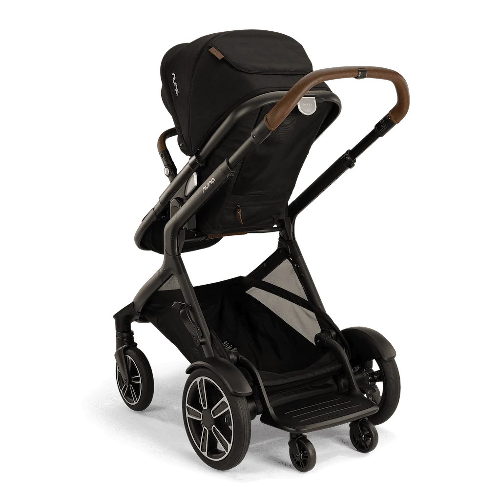 Nuna DEMI Next + Rider Board and PIPA urbn Travel System in Caviar - Image 9