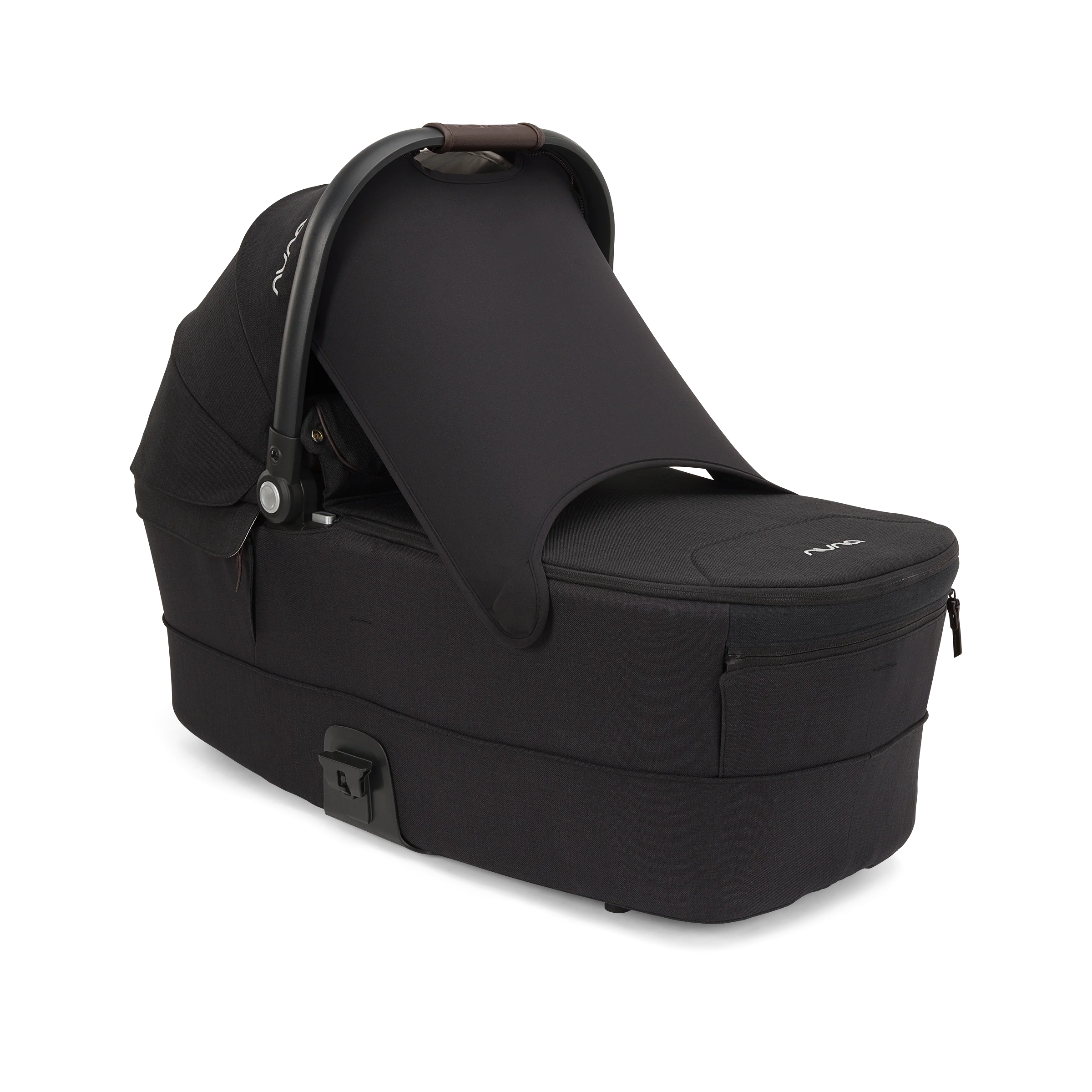 Nuna MIXX Series Bassinet + Stand in Caviar - Image 17