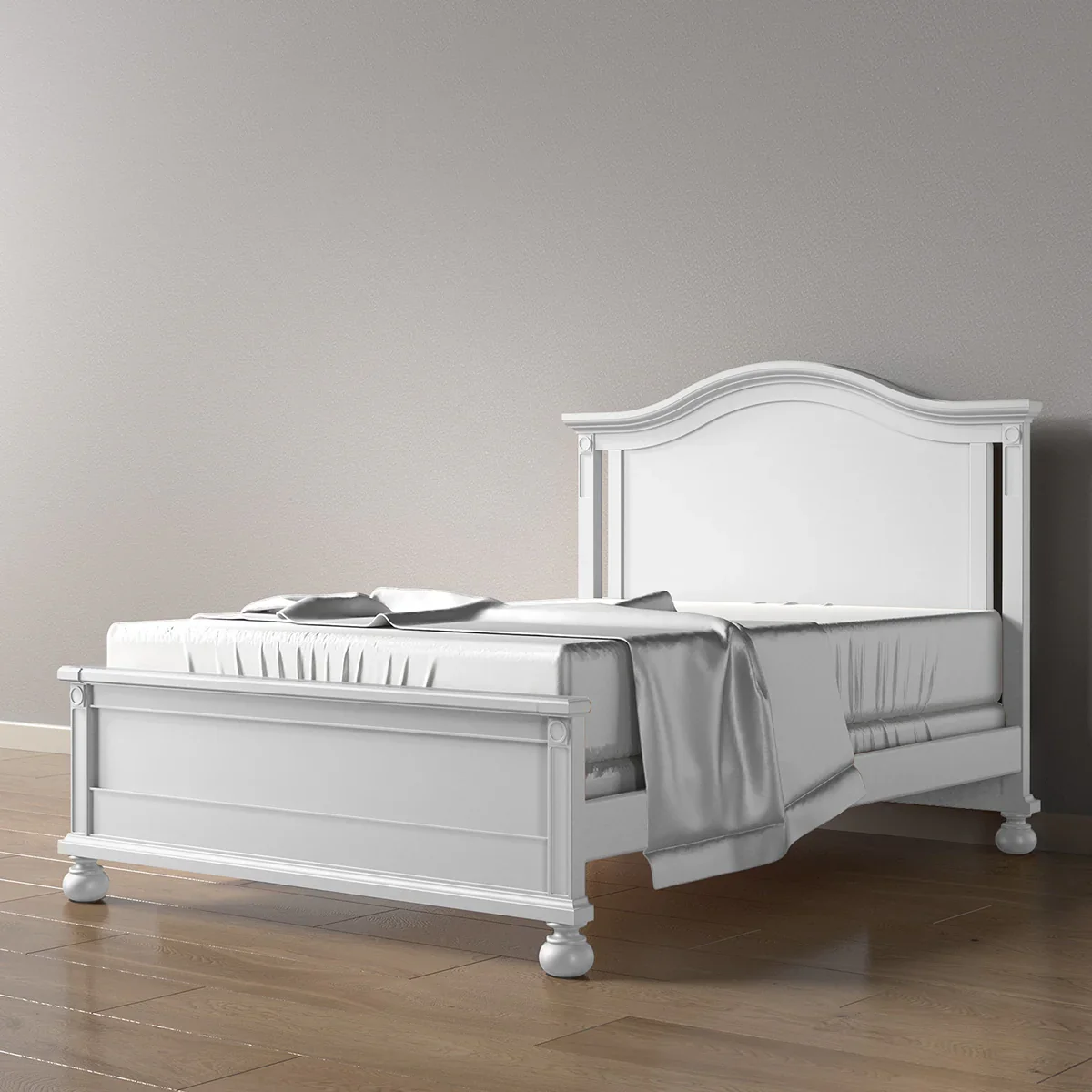 Romina Dakota Full Bed / Solid Back - Image 2