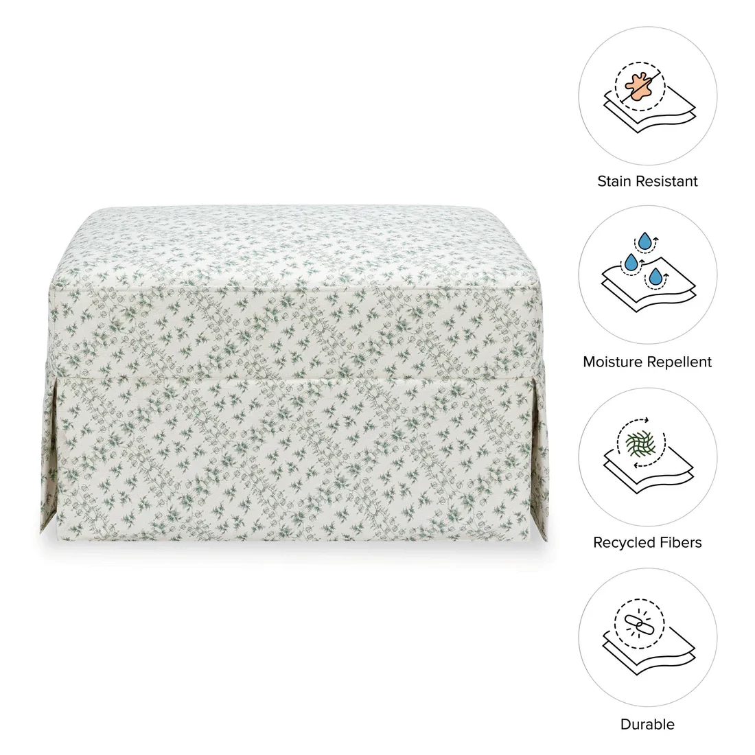 Sarah Flint x Namesake Crawford Gliding Ottoman - Image 14