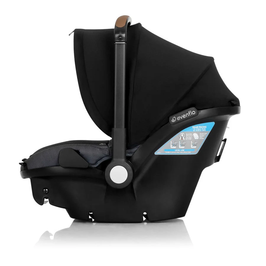 Evenflo Shyft DualRide Infant Car Seat Stroller Combo with Carryall Storage - Image 16