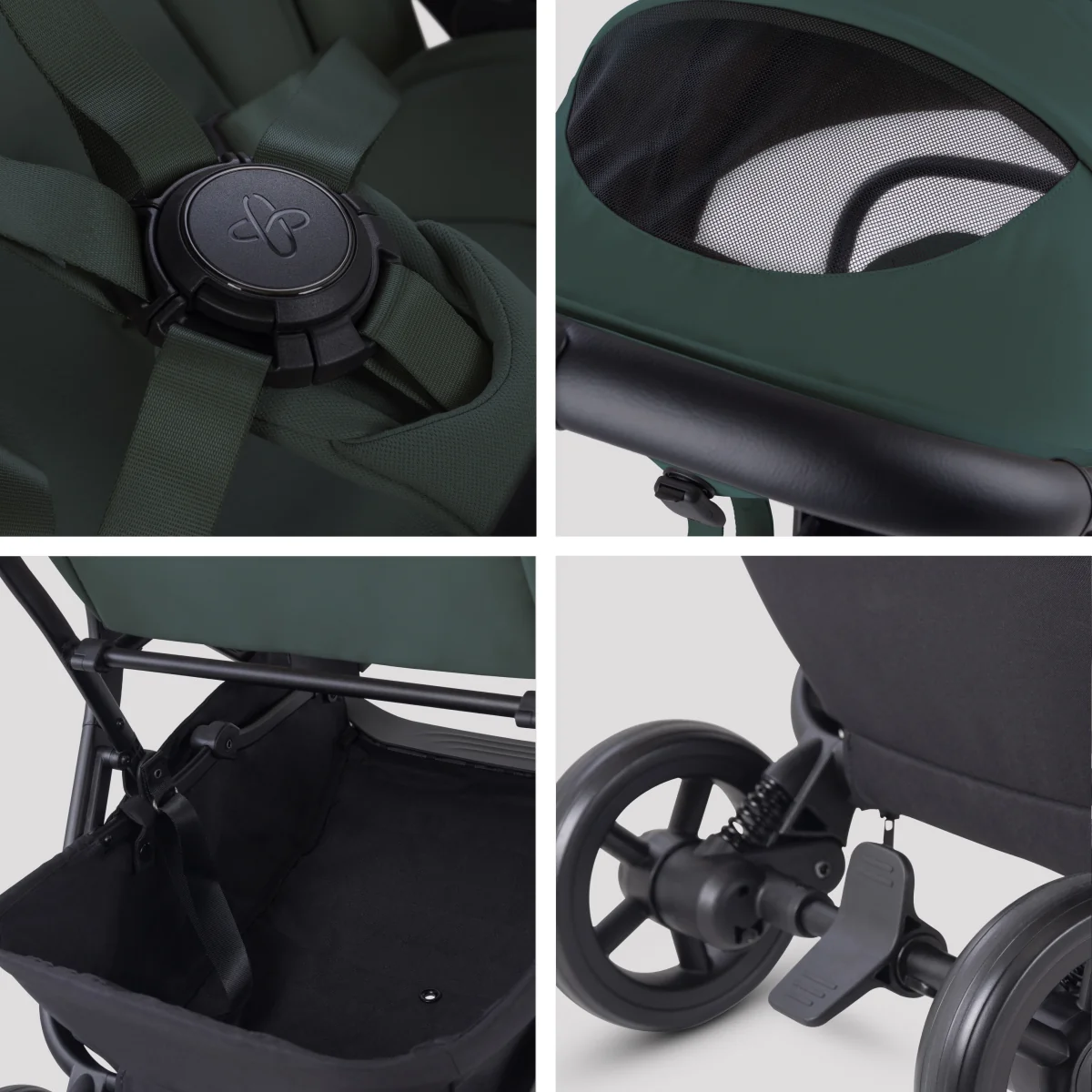Silver Cross Nia Compact Travel Stroller and Bassinet Bundle - Image 20