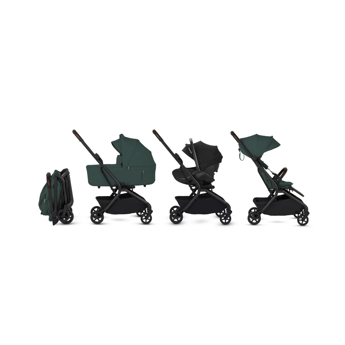 Silver Cross Nia Compact Travel Stroller and Bassinet Bundle - Image 21