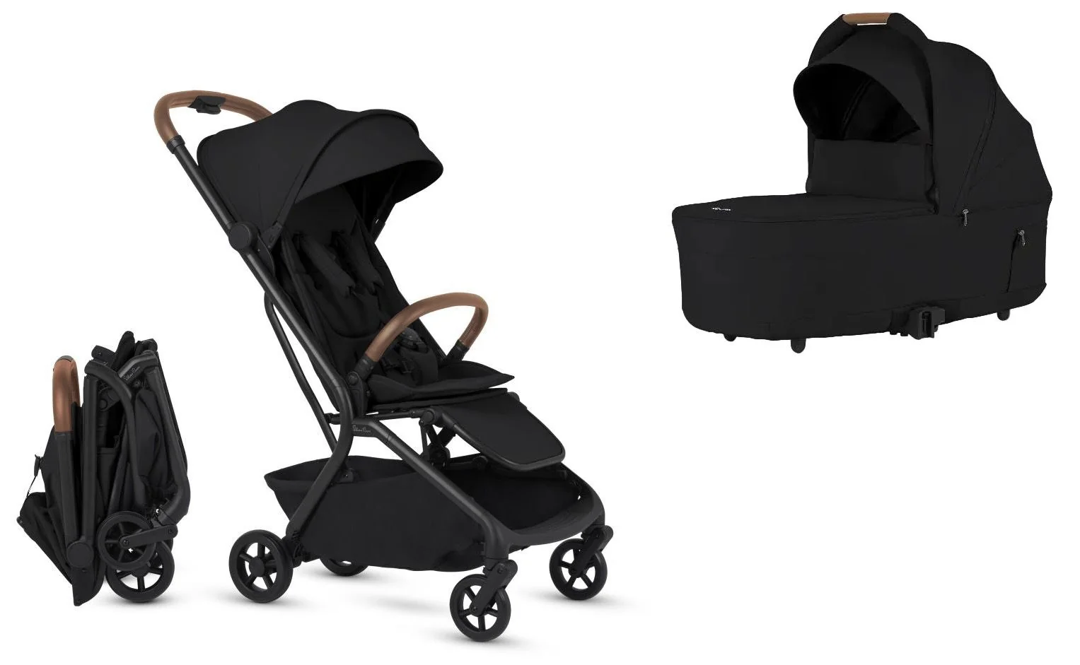 Silver Cross Nia Compact Travel Stroller and Bassinet Bundle - Image 6