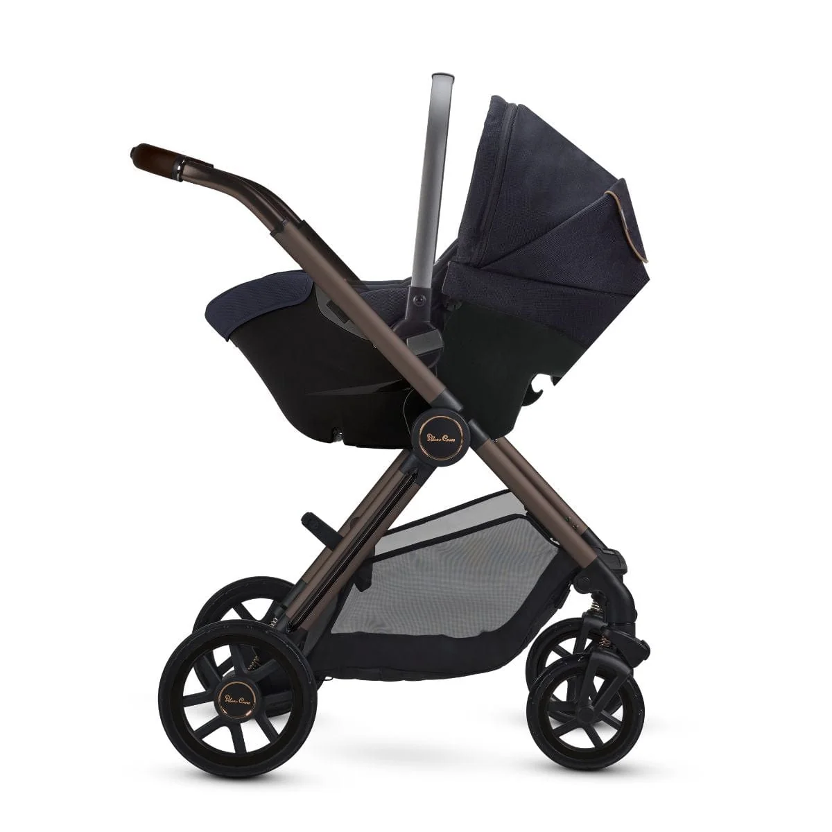 Silver Cross Reef 2 Stroller + Folding Bassinet Bundle - Image 5
