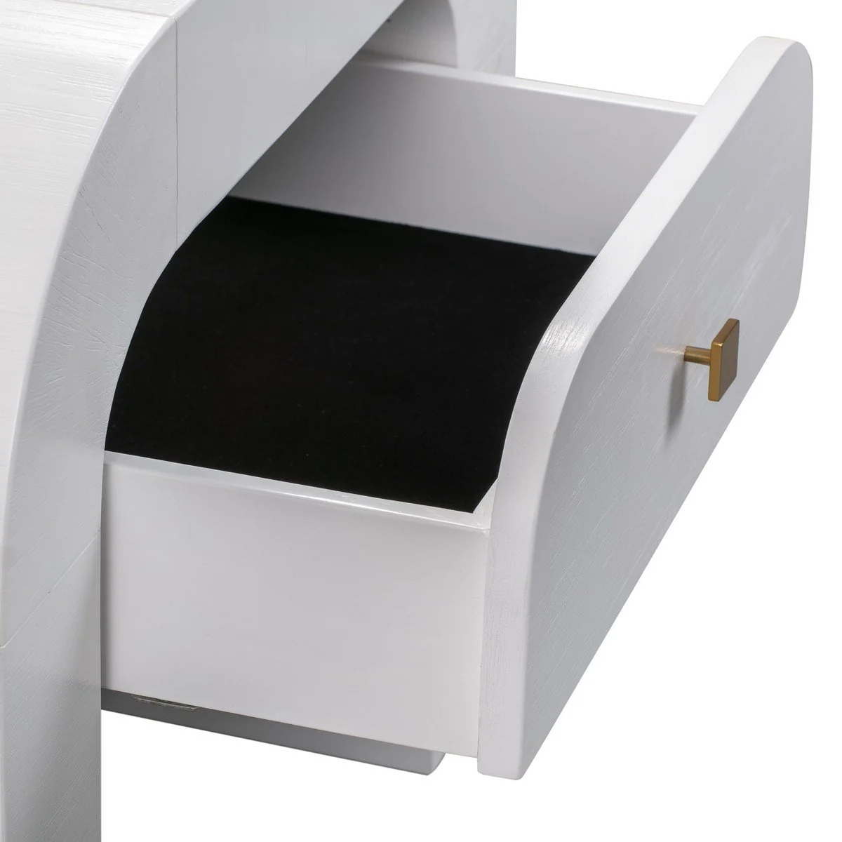 TOV Furniture Modern Hump White Nightstand TOVB44074 - Image 7