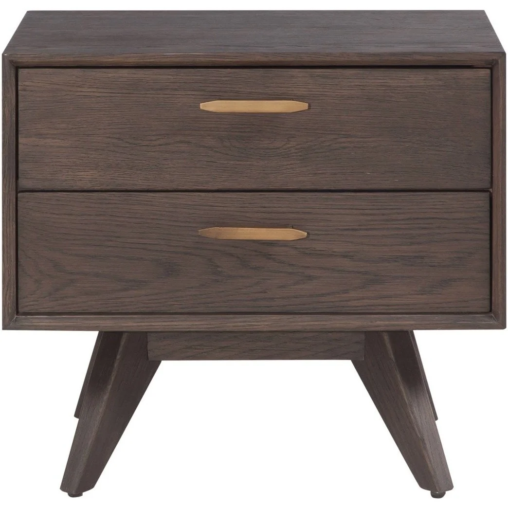 TOV Furniture Modern Loft Wooden Nightstand TOVB7059 - Image 3