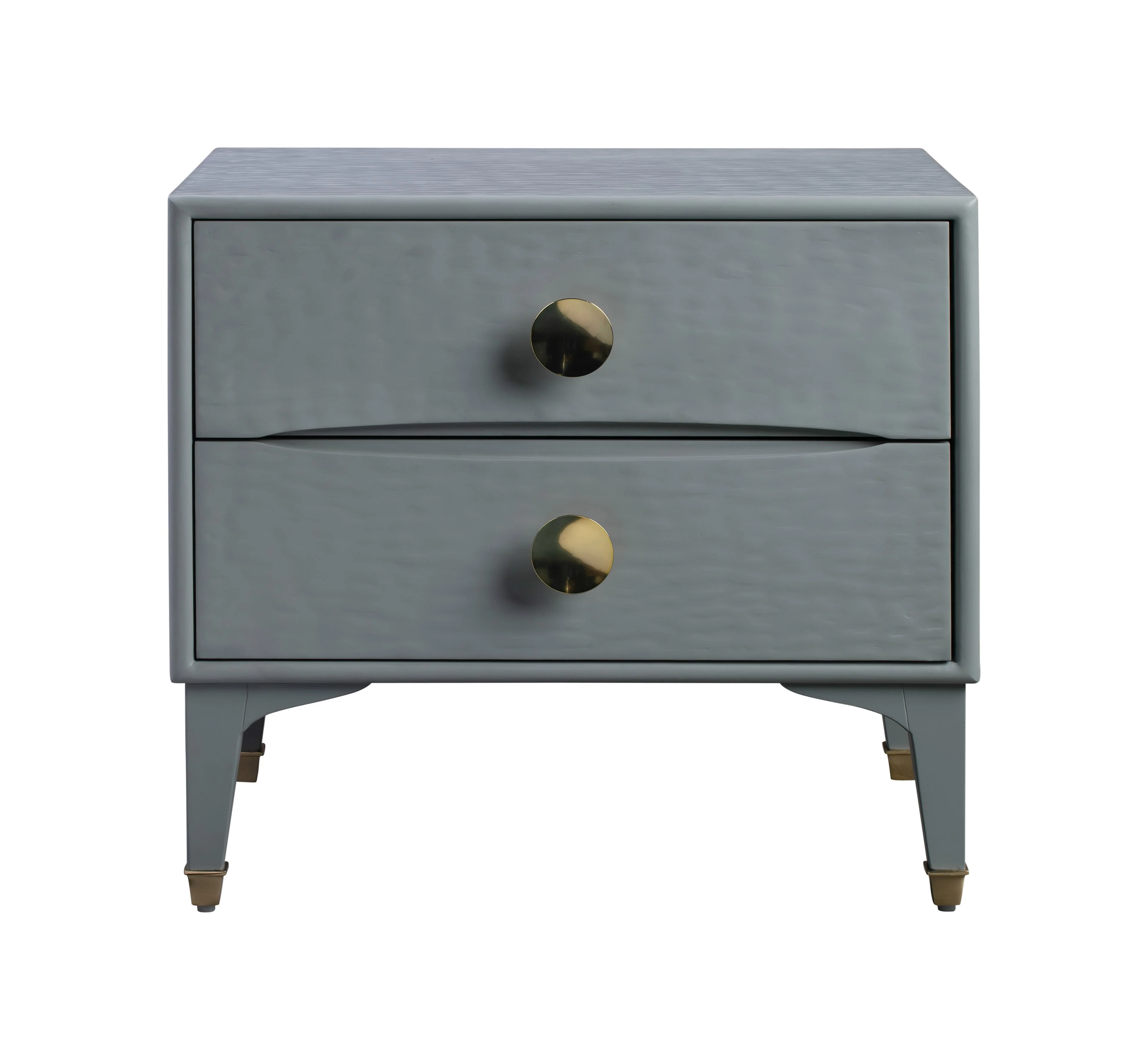 TOV Furniture Modern Divine Grey Nightstand TOVB44052 - Image 3
