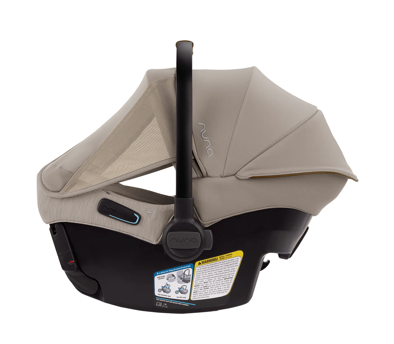 PIPA urbn + TRVL Lightweight Travel System in Caviar - Image 17