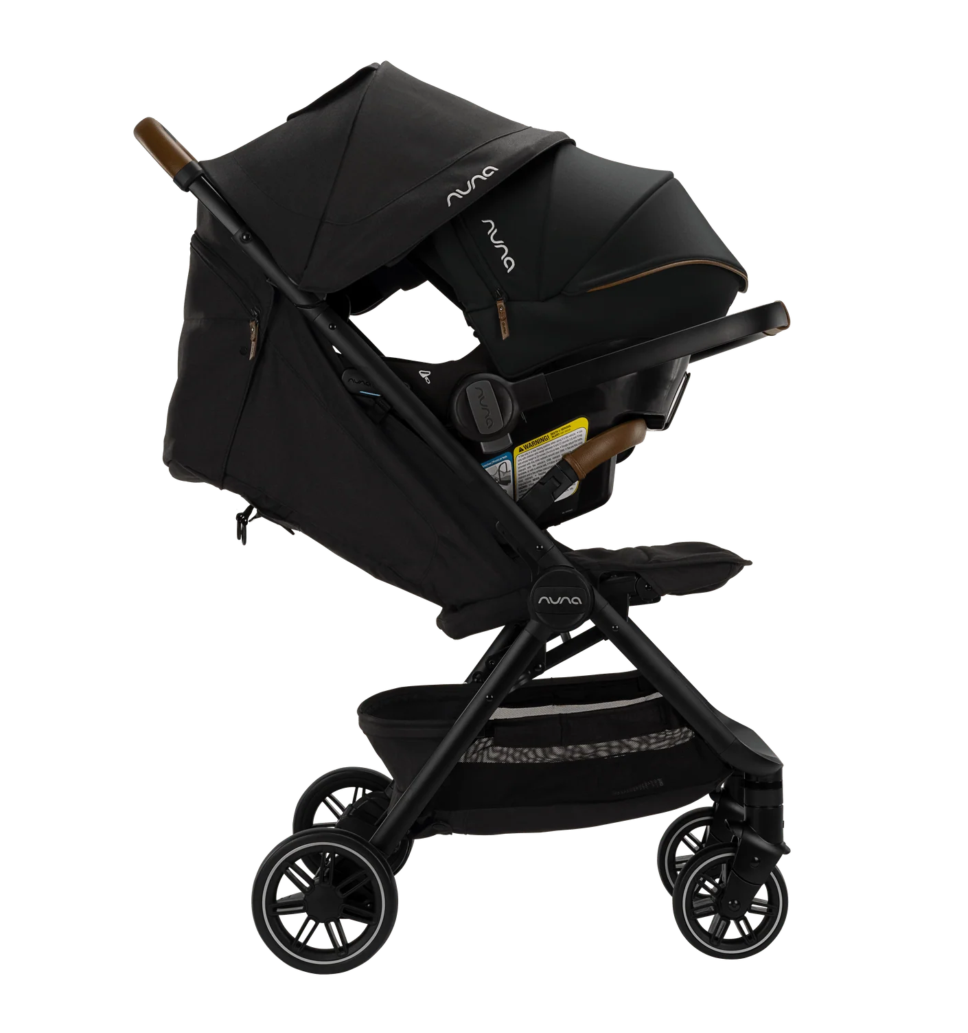PIPA urbn + TRVL Lightweight Travel System in Caviar - Image 24