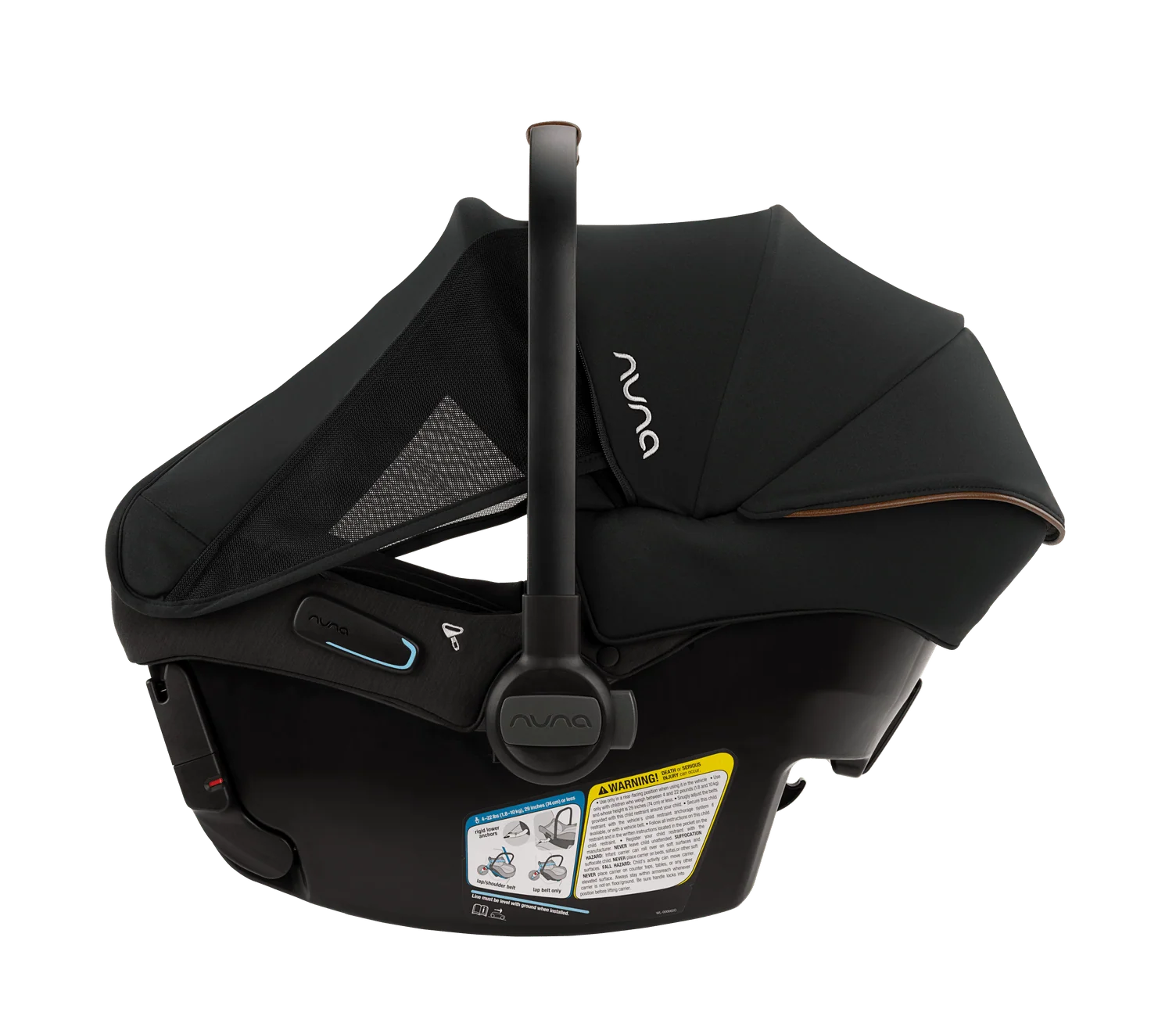 PIPA urbn + TRVL Lightweight Travel System in Caviar - Image 6
