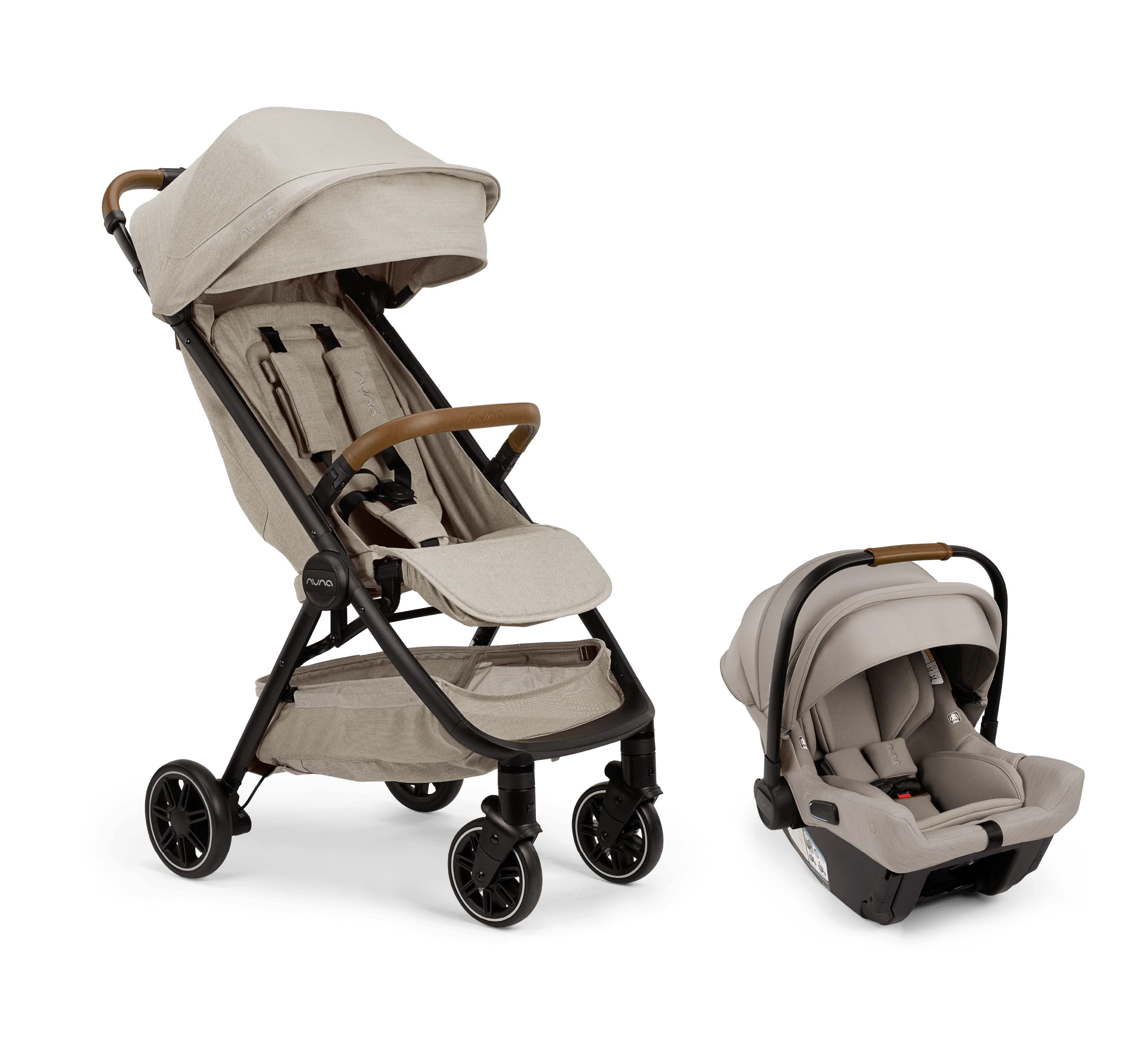PIPA urbn + TRVL Lightweight Travel System in Caviar - Image 9