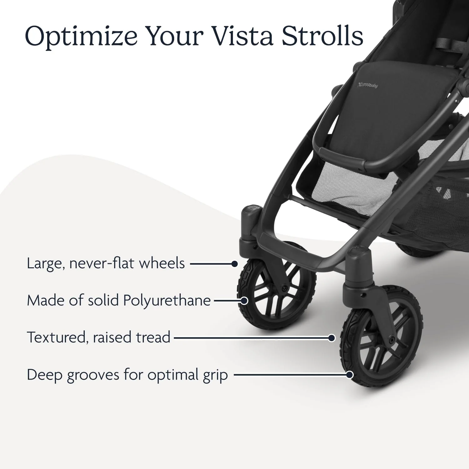 UPPAbaby All - Terrain Wheels for Vista/Vista V2/Vista V3 - Image 4